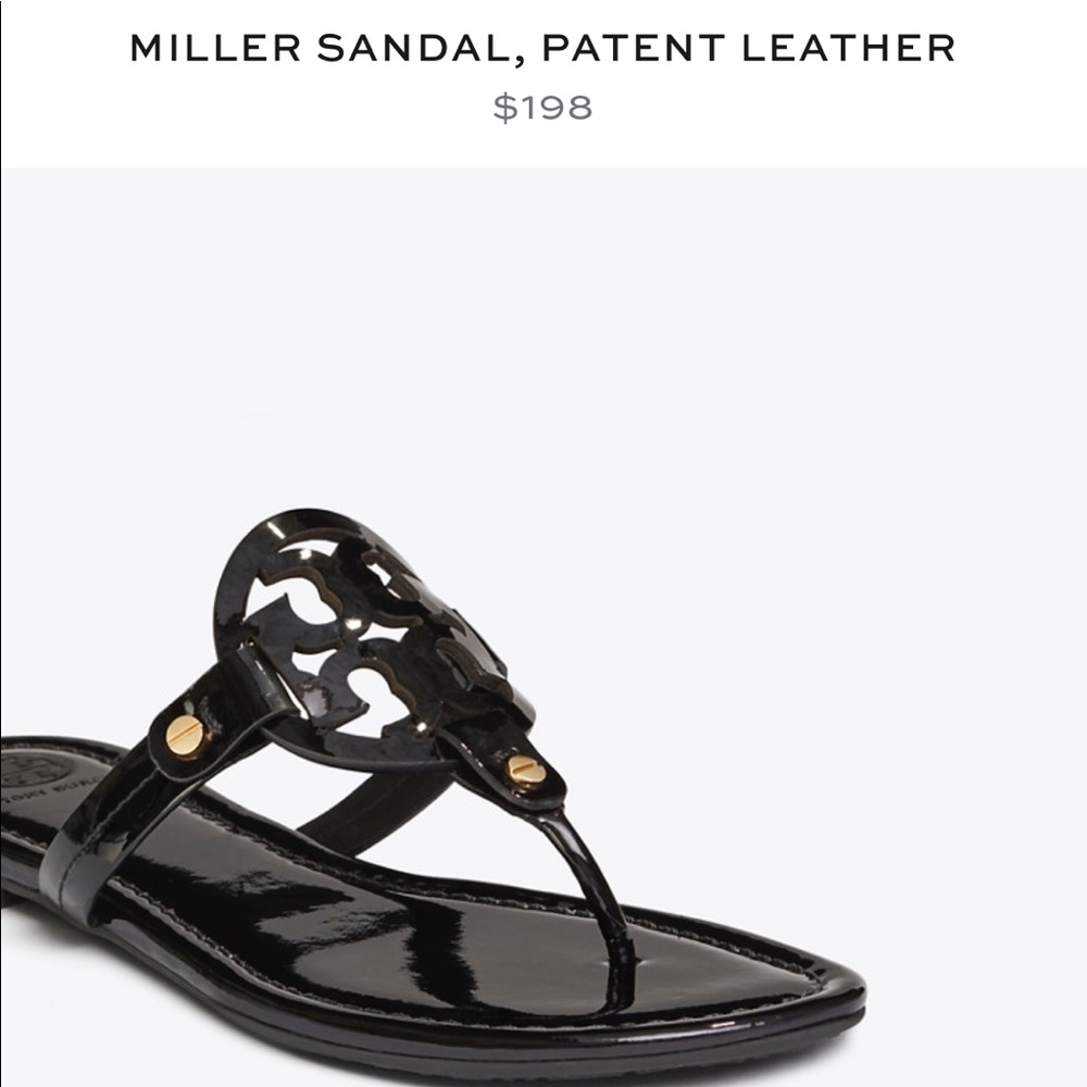 Tory Burch Miller Sandal (8.5- fits like 8)